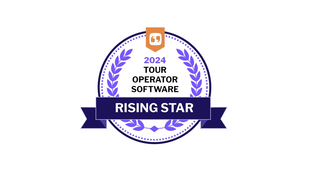 Bookeo Named 2024 Rising Star Tour Operator Software