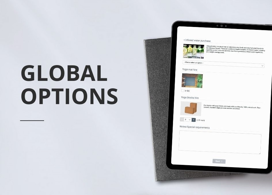 Save time with new global options